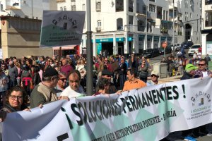 Imagen de archivo de otra manifestación por El Cañarete.