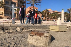 Almería demanda reposición de arena en las playas de la capital.