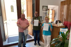 Los tres concejales de Felix que abandonan Almería Viva.