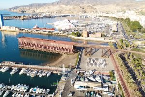 Vista aérea de la zona de actuación