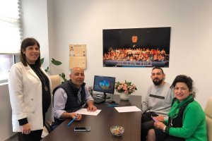 Martín Parra se suma a los jóvenes del municipio que inician su andadura laboral a través del Programa de Prácticas en Empresas.