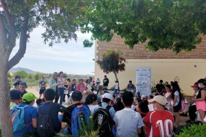 Los alumnos del CEIP Príncipe Felipe