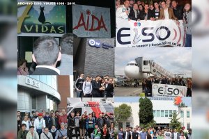Montaje con distintos viajes de estudios de EISO. 