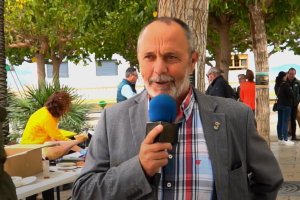 El alcalde de Armuña, José Berruezo. Foto: TVD Almería.