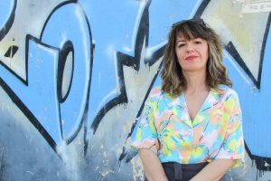 Maribel Úbeda, la pasada semana en  Almería.