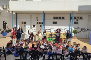 Los alumnos de Infantil del CEIP Emilio Zurano de Pulpí.