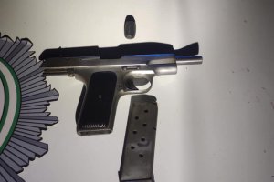 El arma incautada por la Policía local de Cuevas del Almanzora.