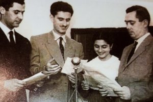 Histórica imagen de Radio Adra.