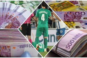 Medio millón en el aire por un jugador del Almería.