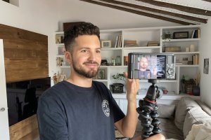 Francisco García Ramírez, Kikillo, preparando uno de sus videos