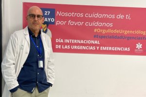 Antonio Duarte, jefe del servicio de urgencias de Torrecárdenas.