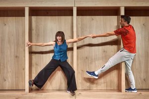 Parte de la actuación de Histrión Teatro.