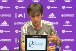 Pacheta, entrenador del Valladolid.