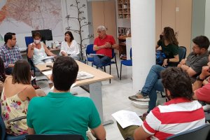 Reunión del Grupo Municipal Socialista con la Plataforma de Afectados 26 VPO de Vilches