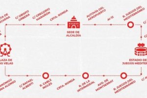 Recorrido del equipo en autobús descapotable y Fiesta en el Estadio.