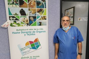Francisco Guerrero, coordinador de Trasplantes del Hospital Torrecárdenas.