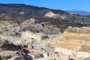 Paisaje de canteras de Macael, en una imagen de Filming Almería.