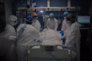 En los hospitales almerienses hay 20 ingresados por covid.