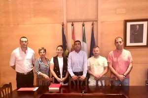 La nueva corporación municipal de Zurgena que estrena a Francisco Martínez como alcalde.