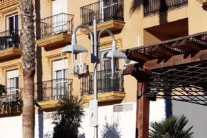 Nueva luminaria LED en Turre.