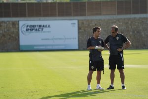 El Almería hizo la pretemporada el pasado verano en Marbella.
