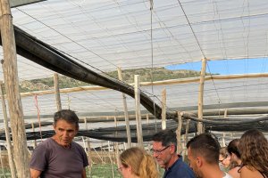 Visitas y trabajo con alumnos de Máster Cambio Climático de la UAL