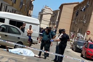 Imagen que ha corrido por redes sociales tras el suceso en la calle Canteras.