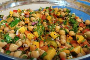 Ensalada para almorzar este miércoles.