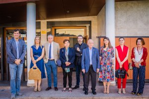 Foto de familia en Roquetas de Mar.