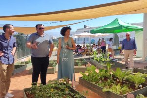 Desarrollo de una de las actividades en Las Norias.