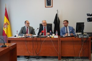 Francisco Martín Huete, Luis Miguel Columna y Claudio García Vidales