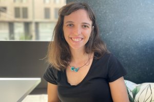 Laura Sancho, de vuelta a Almería para pasar las vacaciones estivales.