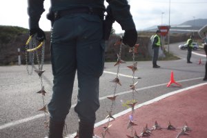Control de la Guardia Civil