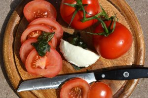 Ingredientes para una ensalada.