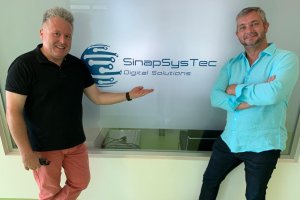 Rino Bellini y Oleg Garankin, de Sinapsystec.