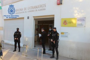 Agentes de la Policía Nacional.