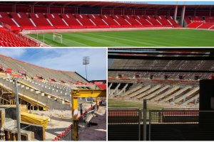 El Mediterráneo y las obras que se están llevando a cabo en Son Moix.