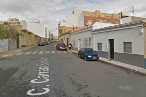 Calle de El Ejido en la que ocurieron los hechos.