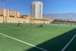 El equipo virgitano trabajado en el Anexo de Santo Domingo.