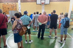 Almerienses votan en la capital.