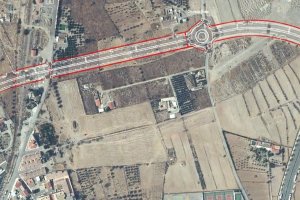 Proyecto del nuevo vial de acceso al hospital de Huércal-Overa.