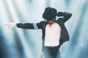 Ximo Jackson, doble de Michael Jackson.