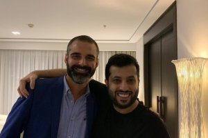 Pacheco y Turki están encantados de la vida.