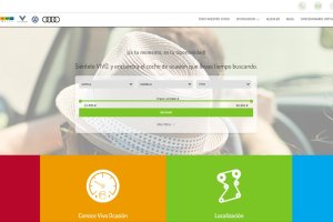 Página web de Vivo Ocasión, marca digital de Vera Import.