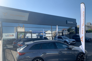 Instalaciones de Cupra Garage Indalomotor en Huércal de Almería.