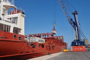 Las mercancías también aumentan en el Puerto de Almería.