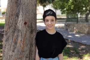 Naiara González Carrique, alumna del IES Azcona de Almería.