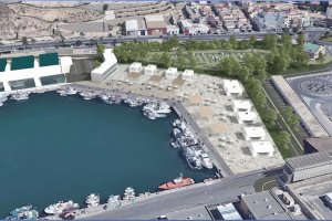 Diseño de la zona en la que se ubicará la zona de restauración