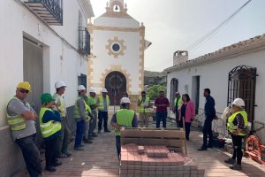 Visita de Matilde Díaz al municipio de Zurgena.