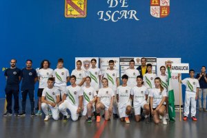 La selección de Andalucía en el gran evento.